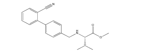 N-[(2-Cyano[1,1-biphenyl]-4-yl)methyl]-L-valine methyl ester