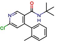 N-(tert-Butyl)-6-chloro-4-(o-tolyl)nicotinamide