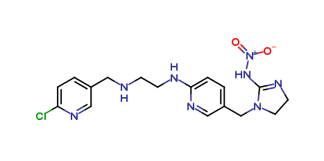 N-(1-((6-((2-(((6-chloropyridin-3-yl)methyl)amino)ethyl)amino)pyridin-3-yl)methyl)-4,5-dihydro-1H-im