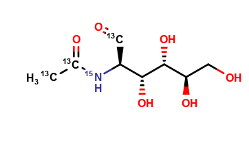 N-[1,2 13C2]Acetyl-D-[1 13C,15N]glucosamine