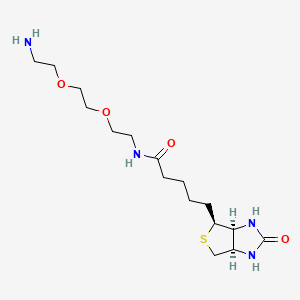 N-[2-[2-(2-Aminoethoxy)ethoxy]ethyl] biotinamide