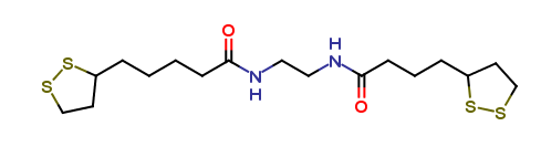N-(2-(4-(1,2-dithiolan-3-yl)butanamido)ethyl)-5-(1,2-dithiolan-3-yl)pentanamide
