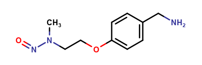N-(2-(4-(aminomethyl)phenoxy)ethyl)-N-methylnitrous amide