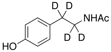 N-[2-(4-Hydroxyphenyl)ethyl]acetamide-d4