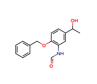 N-(2-(benzyloxy)-5-(1-hydroxyethyl)phenyl)formamide