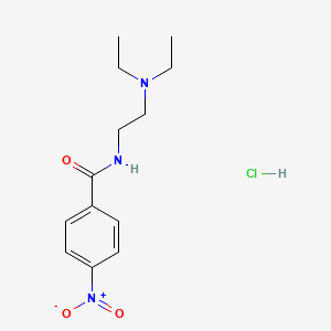 N-(2-(diethylamino)ethyl)-4-nitrobenzamide hydrochloride