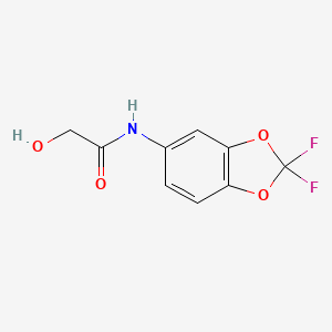 N-(2,2-Difluoro-1,3-benzodioxol-5-YL)-2-hydroxyacetamide