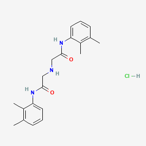N-(2,3-dimethylphenyl)-2-({[(2,3-dimethylphenyl)carbamoyl]methyl}amino)acetamide hydrochloride
