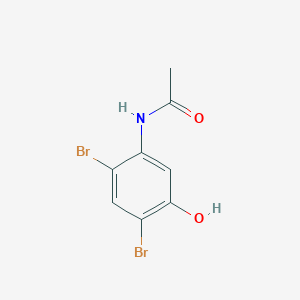 N-(2,4-dibromo-5-hydroxyphenyl)acetamide