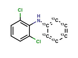 N-(2,6-Dichlorophenyl)aniline-13C6