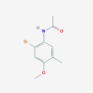 N-(2-Bromo-4-methoxy-5-methylphenyl)acetamide