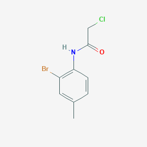 N-(2-Bromo-4-methylphenyl)-2-chloroacetamide
