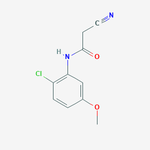 N-(2-Chloro-5-methoxyphenyl)-2-cyanoacetamide