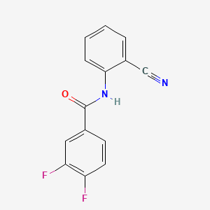 N-(2-Cyanophenyl)-3,4-difluorobenzamide