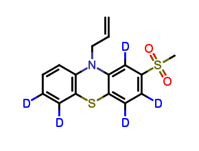 N-(2-Propenyl)-2-methylsulfonyl-10H-phenothiazine-d5