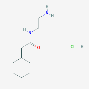 N-(2-aminoethyl)-2-cyclohexylacetamide hydrochloride