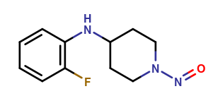N-(2-fluorophenyl)-1-nitrosopiperidin-4-amine