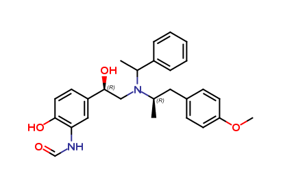 N-(2-hydroxy-5-((1R)-1-hydroxy-2-(((R)-1-(4-methoxyphenyl)propan-2-yl)(1-phenylethyl)amino)ethyl)phe