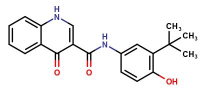 N-(3-(tert-butyl)-4-hydroxyphenyl)-4-oxo-1,4-dihydroquinoline-3-carboxamide