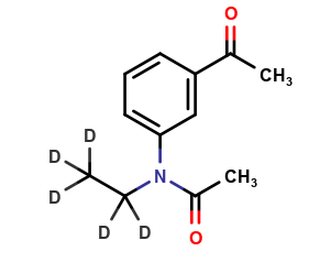 N-(3-Acetylphenyl)-N-ethylacetamide-d5