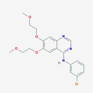 N-(3-Desethynylphenyl)-N-(3-bromophenyl) Erlotinib
