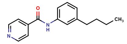 N-(3-butylphenyl)isonicotinamide