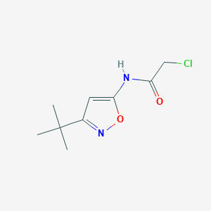 N-(3-tert-Butyl-isoxazol-5-yl)-2-chloro-acetamide