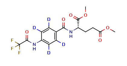 N-[4-[(Trifluoroacetyl)amino]benzoyl-d4]-L-glutamic Acid Dimethyl Ester
