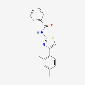 N-[4-(2,4-Dimethylphenyl)-2-thiazolyl]benzamide