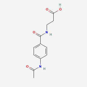 N-[4-(Acetylamino)benzoyl]-β-alanine