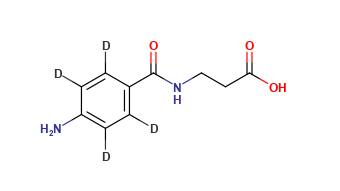 N-(4-Aminobenzoyl-D4)-�-Alanine