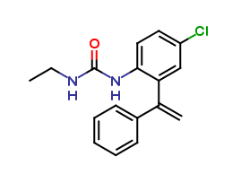N-[4-Chloro-2-(1-phenylethenyl)phenyl]-N'-ethylurea