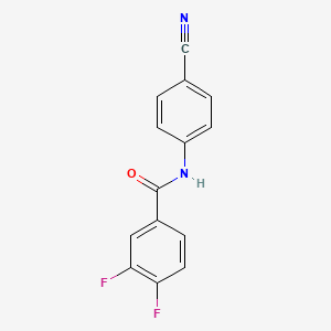 N-(4-Cyanophenyl)-3,4-difluorobenzamide