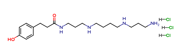 N-(4-Hydroxyphenylpropanoyl) spermine trihydrochloride