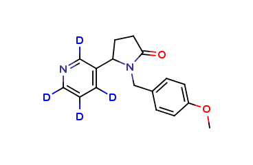 N-(4-Methoxybenzyl)cotinine-d4