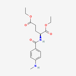 N-(4-N-Methylaminobenzoyl)-L-glutamic acid diethyl ester