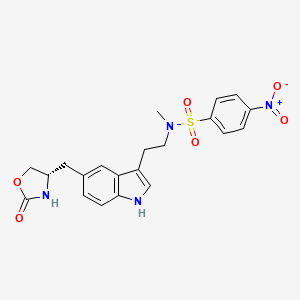 N-(4-Nitrobenzenesulfonyl) N-Desmethyl Zolmitriptan