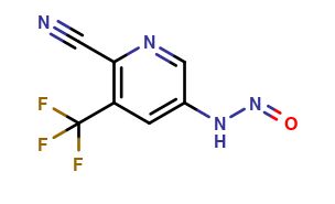 N-(6-Cyano-5-(trifluoromethyl)pyridin-3-yl)nitrous amide