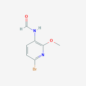 N-(6-bromo-2-methoxypyridin-3-yl)formamide