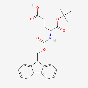 N-(9-Fluorenylmethyloxycarbonyl)-D-glutamic acid 1-tert-butyl ester