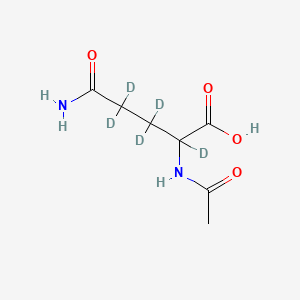N?-Acetyl-DL-Glutamine-2,3,3,4,4-d5