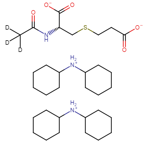 N-(Acetyl-d3)-S-(2-carboxyethyl)-L-cysteine Bis(dicyclohexylamine) Salt