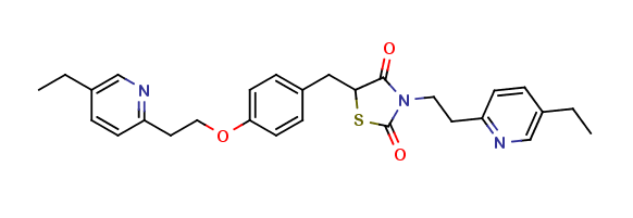 N-[Ethyl-(2-pyridyl-5-ethyl) Pioglitazone