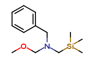 N-(Methoxymethyl)-N-[(trimethylsilyl)methyl]benzenemethanamine (>90%)
