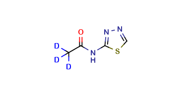 N-1,3,4-Thiadiazol-2-ylacetamide-d3