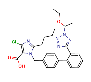 N-1-Ethoxyethyl Losartan Carboxylic Acid