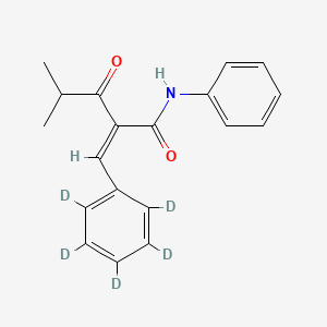 N-4-Phenyl a-Benzylidene-d5 Isobutyrylacetamide