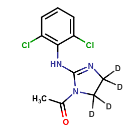 N-Acetyl Clonidine-D4