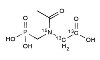 N-Acetyl Glyphosate 13C2,15N