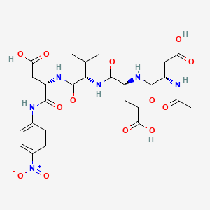 N-Acetyl-L-a-aspartyl-L-a-glutamyl-L-valyl-N-(4-nitrophenyl)-L-asparagine